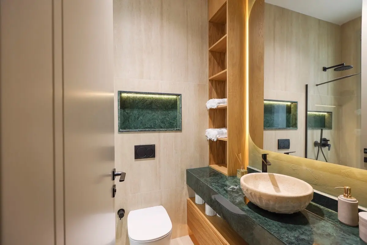 Fitted bathroom